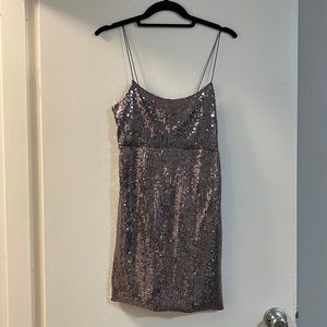Sequin Mini Dress